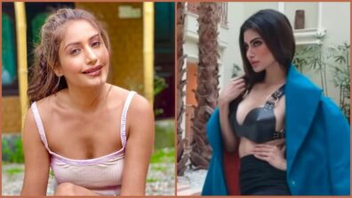 Surbhi Chandna and Mouni Roy raise the glam quotient in sleeveless attire, fans feel the heat