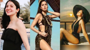 Oh So Sensuous: Anushka Sharma, Katrina Kaif & Tara Sutaria’s black swimsuit game deserve a 10/10, see viral pics