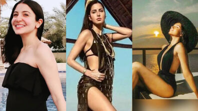 Oh So Sensuous: Anushka Sharma, Katrina Kaif & Tara Sutaria’s black swimsuit game deserve a 10/10, see viral pics