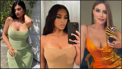 Oh So Sensuous: Kim Kardashian, Sofia Vergara and Kylie Jenner raise the oomph game with their low-neck bodycon dresses, fans sweat