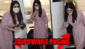 OMG! Bigg Boss fame Shehnaaz Gill trips while posing for the paparazzi; VIDEO GOES VIRAL