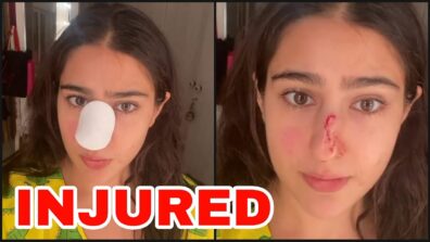 OMG: Sara Ali Khan’s nose gets severely injured, fans pray for her speedy recovery