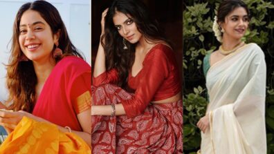 Onam Fashion On Point: Get the desi ethnic style rocking and rolling like Janhvi Kapoor, Malavika Mohanan and Keerthy Suresh