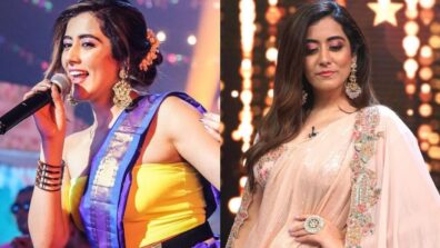 Open Hair Or Low Bun: Which Hairstyle Suits Jonita Gandhi In A Saree?
