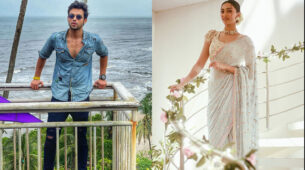 Palat Phirr Se: Kuch Rang Pyaar Ke Aise Bhi actress Erica Fernandes is a sensational hottie in transparent saree, Parth Samthaan says, ‘it’s the vibe’