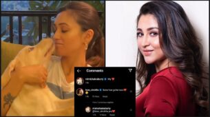 Pawsome Love: Mimi Chakraborty shares super cute video of her pet dog, Oindrila Sen reacts