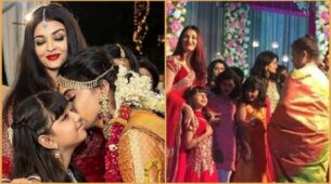 Photo: Aishwarya Rai Bachchan and Aaradhya look breathtakingly gorgeous in latest click at cousin’s wedding, fans love it