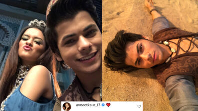 [Photodump] Siddharth Nigam shares unseen romantic BTS moments with Avneet Kaur from Aladdin sets, actress drops a heart