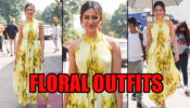 Pretty Girl Rakul Preet Singh In A Beautiful & Elegant Floral Dress