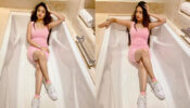 Private Bathtub Photos: Anushka Sen’s ‘bubble bath mood’ pictures go viral, check out