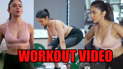 Rakul Preet Singh’s New Workout Video Will Inspire You To Hit The Gym Right Away, Check It Out ASAP