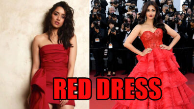 Red Was Born To Rise & Shine! Shraddha Kapoor Vs Aishwarya Rai Bachchan: Whose Reddish Dress Deserves 10/10?