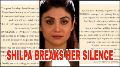 Respect our privacy for our children’s sake: Shilpa Shetty breaks her silence on Raj Kundra pornography case for the first time, read details