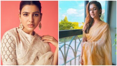 Samantha Akkineni Vs Nayanthara: Which South Star Is Slaying In A Bold Ethnic Outfit In 2021? FAN BATTLE