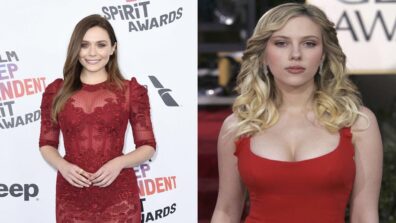 Scarlett Johansson Vs Elizabeth Olsen: Which Star Drops Dead Gorgeous In Reddish Outfit? Vote Now
