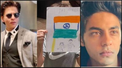 Shah Rukh Khan shares adorable drawing made by Abram Khan to wish fans on Independence Day, Aryan Khan shares ‘mandatory graduation selfie’