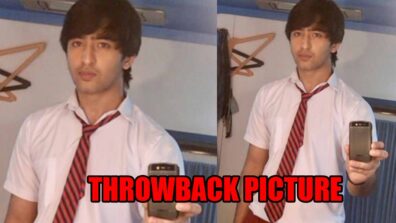 Shaheer Sheikh looks cute in latest rare throwback picture, fans can’t stop praising