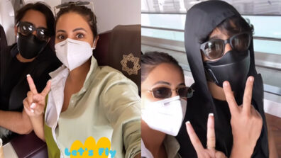 Shahina Fun: Shaheer Sheikh & Hina Khan spotted traveling together, does hilarious Bollywood dance