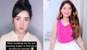 Shocking Footage: Ashnoor Kaur gets a scolding from her mother in public, Arishfa Khan celebrates happily
