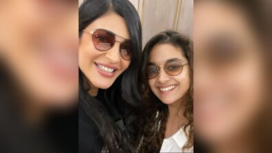 Shruti Haasan bumps into Keerthy Suresh at the airport, what did they talk about?