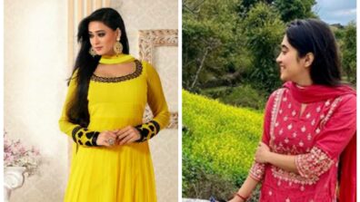 Slay The Ethnic Vibes In Salwar Kameez Suits Like Shivangi Joshi and Shweta Tiwari