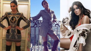 Slay the knee-length boots style the Deepika Padukone, Alia Bhatt & Katrina Kaif way to make a bold vogue statement