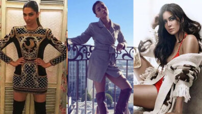 Slay the knee-length boots style the Deepika Padukone, Alia Bhatt & Katrina Kaif way to make a bold vogue statement