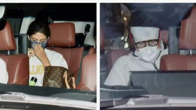 Spotted: Amitabh Bachchan and Shweta Bachchan visit Abhishek Bachchan at hospital, see pic