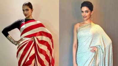 Striped Vs Pastel: Which Saree Look Of Deepika Padukone Has Your Heart?