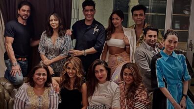 Sunday Funday: Shah Rukh Khan-Gauri, Manish Malhotra, Karan Johar, Karisma Kapoor, Kareena Kapoor, and Malaika Arora celebrate weekend together, see viral photo