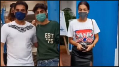 Sunday Special: Arbaaz Khan caught on camera joining ex-wife Malaika Arora and son for lunch, see viral footage