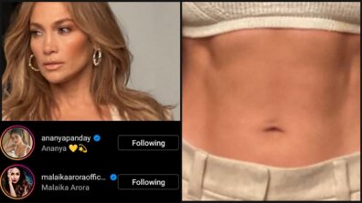 Super Hot: Jennifer Lopez flaunts her washboard abs like a queen, Ananya Panday and Malaika Arora are impressed