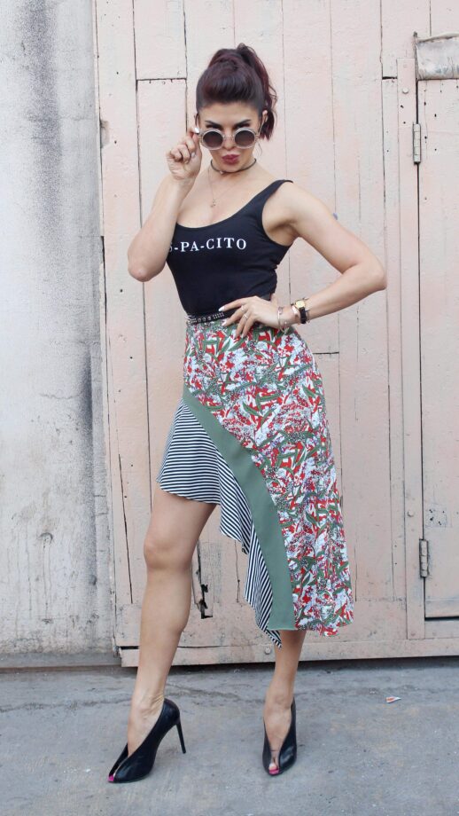 Take Cues From Bollywood Diva Jacqueline Fernandez To Pull Off Skirts With Great Ease - 1