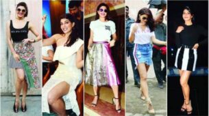 Take Cues From Bollywood Diva Jacqueline Fernandez To Pull Off Skirts With Great Ease