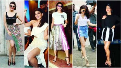 Take Cues From Bollywood Diva Jacqueline Fernandez To Pull Off Skirts With Great Ease