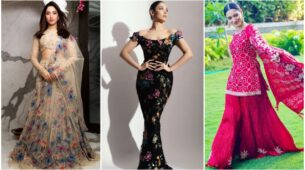 Tamannaah Bhatia Looks Elegantly Beautiful Like The Perfect Flower In Her Floral Attire, View Pics