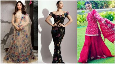 Tamannaah Bhatia Looks Elegantly Beautiful Like The Perfect Flower In Her Floral Attire, View Pics