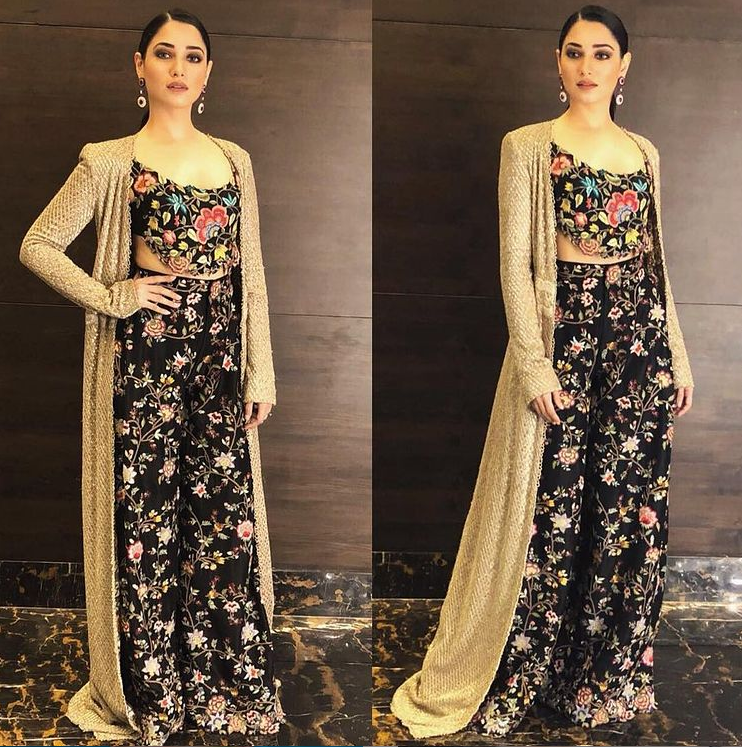 Tamannaah Bhatia Looks Elegantly Beautiful Like The Perfect Flower In Her Floral Attire, View Pics - 4