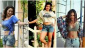 Tamannaah Bhatia, Rashmika Mandanna and Malavika Mohanan flaunt their curvaceous midriffs like ‘boss babes’ in crop tops and denim shorts, learn the fashion hack