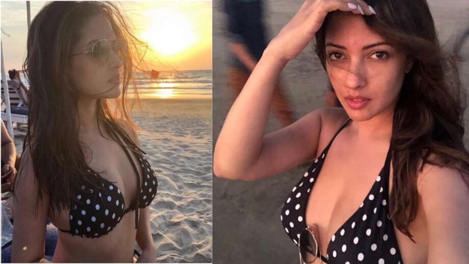 Tara Sutaria Vs Riya Sen: Who Rocked The Polka Dot Bikini? - 1