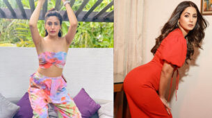 The Game Of Hot Poses: Surbhi Chandna & Hina Khan burn the oomph game with their sensuous postures, fans feel the heat