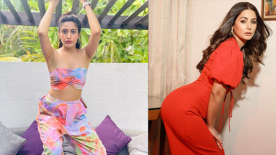 The Game Of Hot Poses: Surbhi Chandna & Hina Khan burn the oomph game with their sensuous postures, fans feel the heat