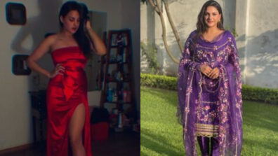 Then vs now: Himanshi Khurana’s fashion evolution will stun you