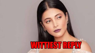 ‘There are way more pressing issues in the world..’, Shruti Haasan has the wittiest reply to a fan asking about her marriage plans