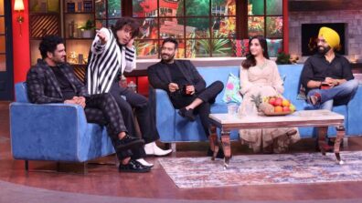 TKKS: Bhuj star cast have fun on the sets of The Kapil Sharma Show; Ajay Devgn shows his witty side