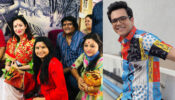 TMKOC diva Munmun Dutta visits a religious place, Raj Anadkat says ‘Be Happy’