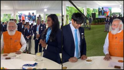 Tokyo Olympics 2020 Victory Celebration: PV Sindhu and Neeraj Chopra enjoy yummy delicacies with PM Narendra Modi, see pics