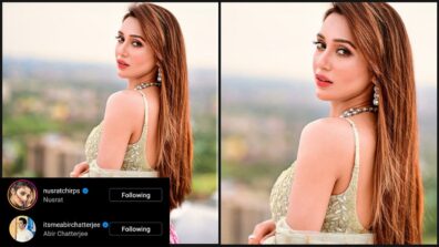 Too Hot To Handle: Bengali actress Mimi Chakraborty stuns internet with her sensuous backless semi-ethnic style, Nusrat Jahan and Abir Chatterjee love it