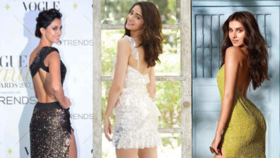 Uff Garmi: Ananya Panday, Tara Sutaria & Disha Patani look ravishing hot in backless outfits, check out