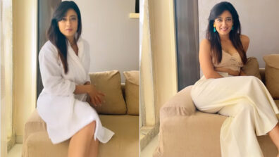 UFF Garmi: KKK 11 contestant Shweta Tiwari shares private video in bathrobe and bralette, fans sweat